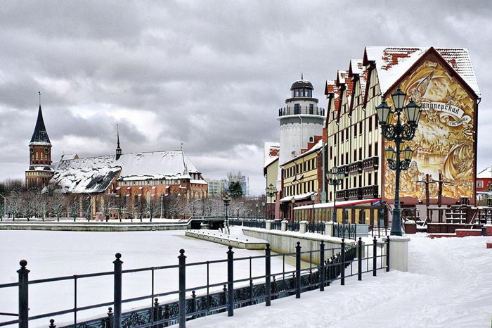 калининград зимой